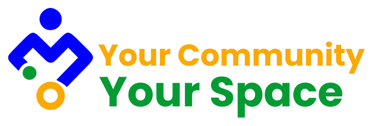 Charity icon and Text by side Logo