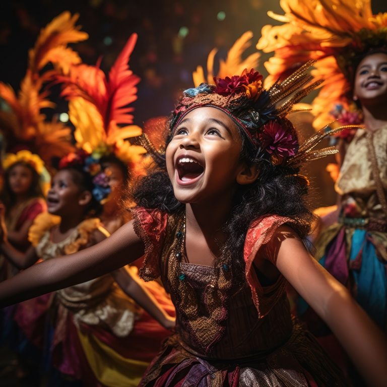 Young kid in Carnival 1kpx